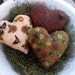 Primitive heart bowl filler fall ornie
