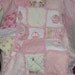 I Will Make U Custom Applique CupCake Sampler Rag Quilt Vintage and New Chenille