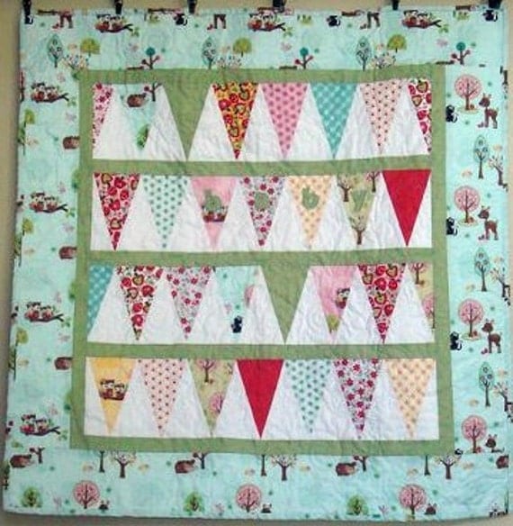 Items similar to Baby Banner Quilt Pattern on Etsy