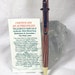 Handmade Authentic Bethlehem Olivewood Cross Slimline Style Pen