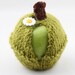 Apple Jacket with Hearts around - Lemongrass