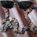 Eyeglasses Chain in Vintage Buttons - What a Lovely Bunch of Coconuts