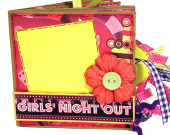 Girls Night Out Scrapbook - Paper Bag Photo Album