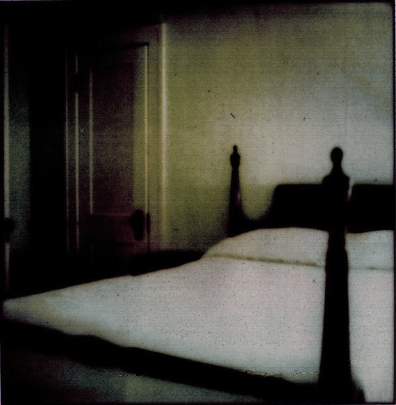 Items similar to Closet Sounds - Haunting Beauty - Dark Spooky Bed ...