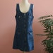 15 DOLLAR SALE - Four pocket Denim Jumper Circa 1980's