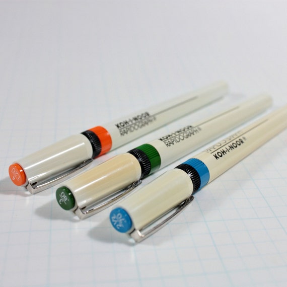 Kohinoor Rapidograph Technical Pen set never used by thetinbox