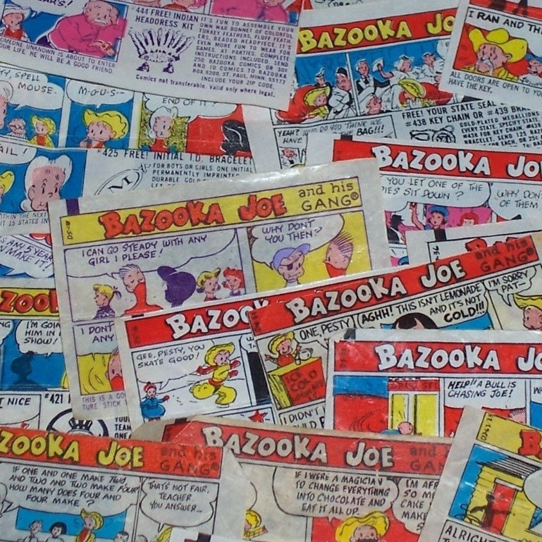 archie comics bazooka gum