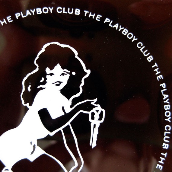 1970s Playboy Club Femlin Ashtray/Dish in Smoky Black