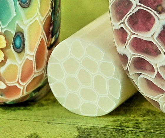 translucent polymer clay canes