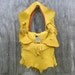 Deerskin Tote with Natural Raw Edge Layers by Stacy Leigh RESERVED for Jenn