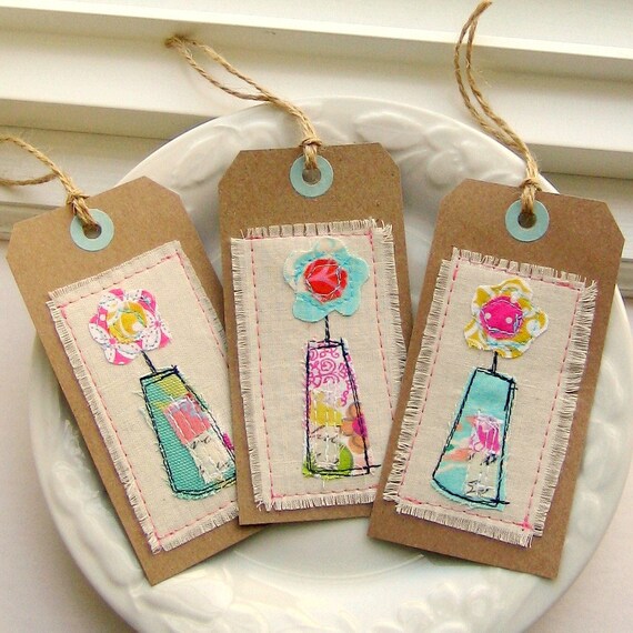 tag gift tag sewn gift tag fabric tag flower tag flower tag gift tag sewn gift tag fabric tag flower tag flower
