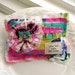 Sachet, Lavender Sachet, Small Pillow Sachet, Appliqued, Flower Sachet, Word Sachet, Lavender, Sachet, Live the Life, No. 207