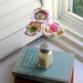 Fabric Flowers, Fabric Bouquet, Button Flowers, Flower Arrangement, Bouquet, Home Decor, Vase, Centerpiece - No.65