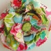 Les Scraps La Fleur, Grand Blossom Flower Pin-Pendant, Summer Mix, No. 050