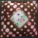 I Spy Bag - Brown with Pink Polka Dots