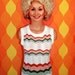vintage 70s cream soft knit zig zag mod sleeveless wave sweater jumper Small
