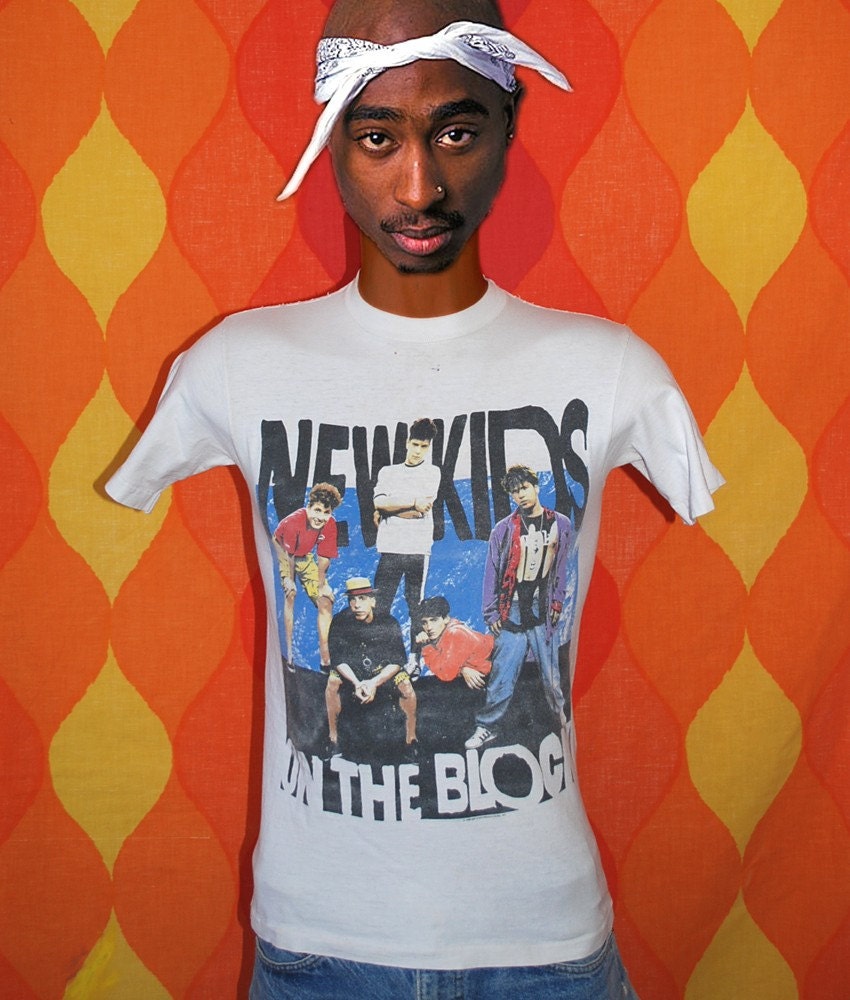 vintage new kids on the block shirt