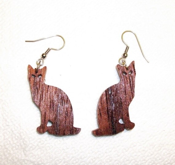 Items similar to Earring Set 18 cats on Etsy