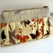 Wristlet Handmade with Joel Dewberry Discontinued Gingseng Fabric