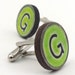 CLEARANCE- Custom Wooden Typewriter Key Cufflinks