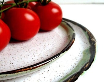 Wheel Thrown Rustic Stoneware Dinnerware - MADE TO ORDER