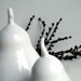 White Porcelain Pear Set