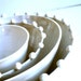 White Pearls Nesting Bowls Set - MADE TO ORDER