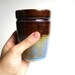 Blue / Brown Stoneware Cup or Vase