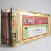 Coptic Handbound Cigar Box Recycled Notebook - Romeo Y Julieta