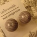 Lucite Post Earrings - Marbled Grey Posties