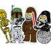Calaveras Vinyl Sticker 4-Pack