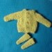 Blythe Green Mohair Sweater and Socks