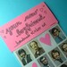 your new boyfriend handmade sticker set IN COLOR