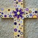 Reserved For Lauren...Funky Retro Wood Cross (10 X 13)