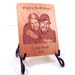 Anniversary Card 5 Year Anniversary Wood Card Personalized Anniversary Card 5 Year Anniversary Wood Card Personalized