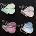 Butterfly wedding favors 20 tiny butterflies stained glass butterfly ornaments reserved for doylehm