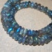 Labradorite Smooth Rondelles (16)