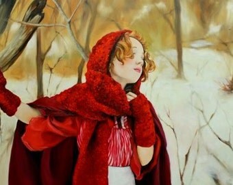 Linger 20x40" oil figurative narrative figure portrait painting by Kimberly Dow