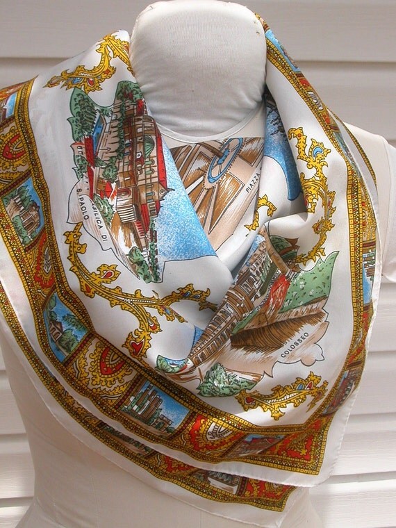 Souvenir Roma Scarf