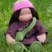 Second installment for Custom made personal 16 inch Companion Doll according to waldorf pedagogy reserved for Cristina