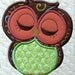 Cute Owl Appliques Machine Embroidery Design Files