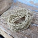 Antique beaded yarn vintage French beadwork total 4 yards & half