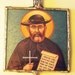 St Damien of Hawaii & Jesus Christ Pendant Reversible inv414