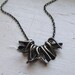 SUPER SALE Sterling Silver Knotty Necklace