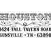 Old fashion vintage lettering custom return address rubber stamp Self Inking