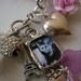 Breakfast At Tiffanys Charm Bracelet Pink Rose Heart Free Shipping