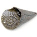 Wall Pocket, Earthy Gray, Cinnamon Brown & Olive Cone Vase