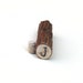 Personalized Initial Toothpick Case Natural Rustic Case Stocking Stuffer Men Cool Boyfriend Gift Gift for Dad Husband Man Cave Gift Unique