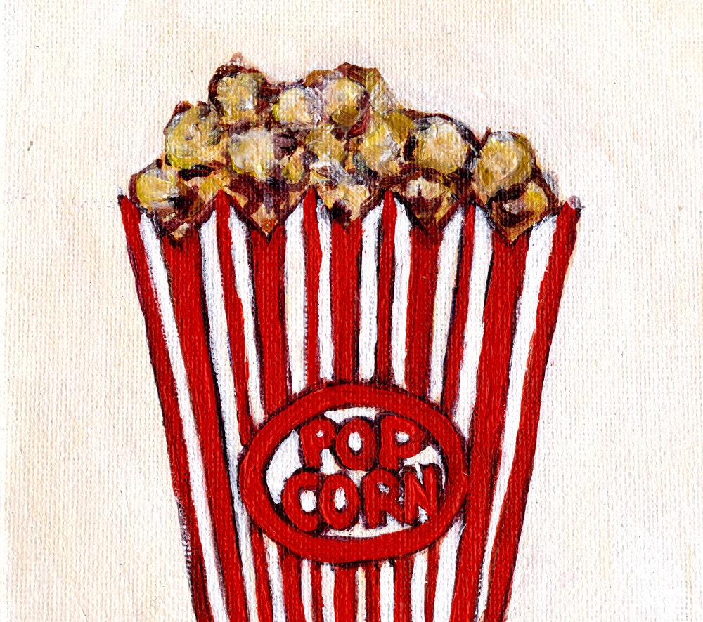 Popcorn Original X Painting