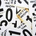 Vintage Tennis Match Plastic Numbers